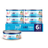 JEGO Solid Tuna in Water, Keto, Low Carb, Gluten Free, 5oz Can, Pack of 6