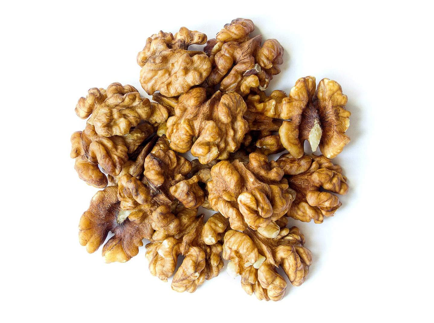 Organic California Walnuts Halves & Pieces, 2.5 Pounds - Non-GMO, Raw, Unsalted, Shelled, Vegan, Kosher, Sirtfood, Bulk Snack. H