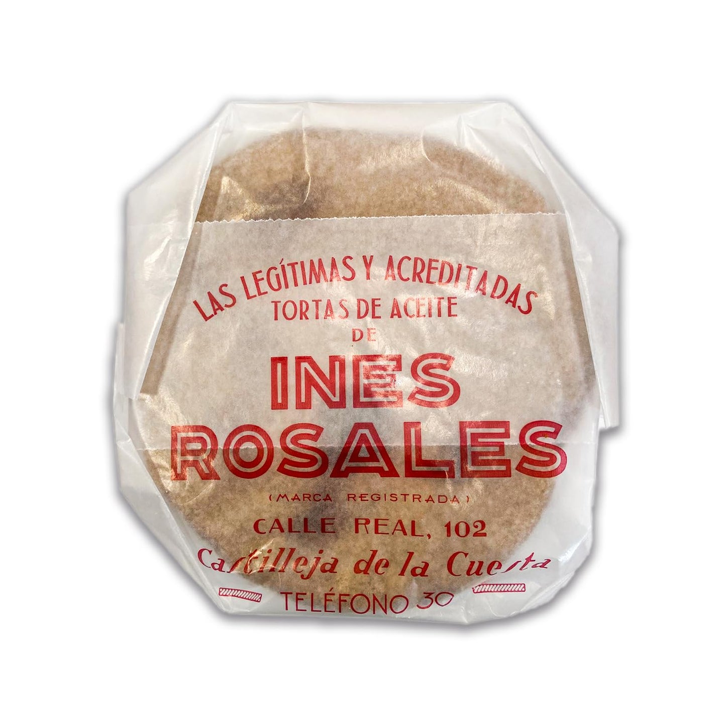INES ROSALES Sweet Olive Oil Tortas with Ginger, Mediterranean Crisps, All Natural, 6.34 Ounce