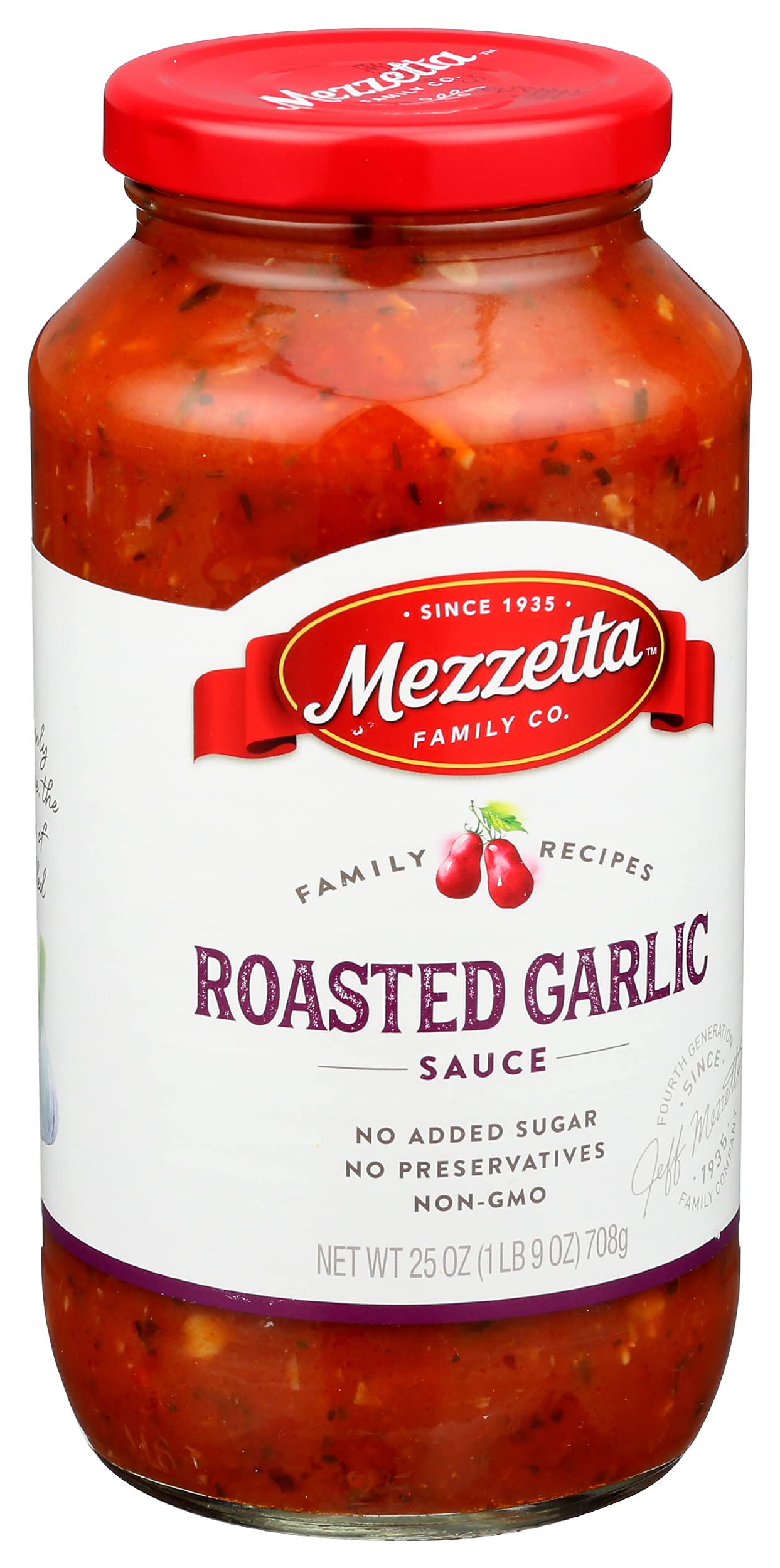 Napa Valley Bistro Pasta Roasted Garlic Sauce, 25 Ounce