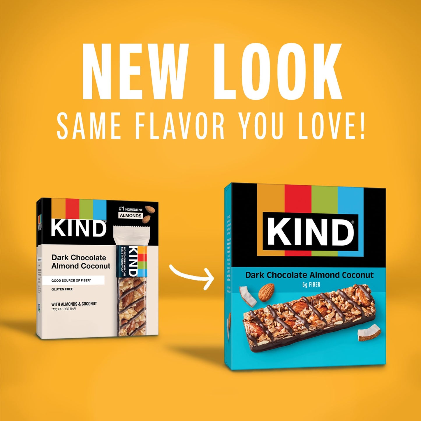 KIND Nut Bars Dark Chocolate Almond Coconut Healthy Snack Bars Gluten Free 3g Protein 36 Count