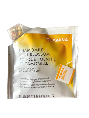 TEAVANA Starbucks Chamomile Mint Blossom Herbal Tea Sachets, 24 Count