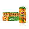 Lipton Fusions, Pineapple Mango Lemonade Iced Tea, 16 Fl Oz Cans (Pack of 12)