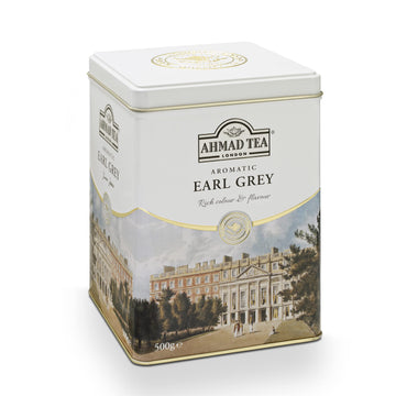 Ahmad Tea Earl Grey Aromatic Loose Tea, Ceylon Caddy, 17.6 Oz