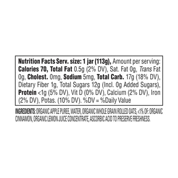 Og2 H B Apl Oats Cinn S2 ( 6 X 4 Oz   )