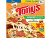 Tonys Pizzeria Style Pizza Supreme, 20.6 Ounce -- 16 per case.