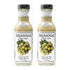 BRIANNAS Champagne Vinaigrette Dressing - Gluten Free & Kosher - 12 oz. Bottles - 2 Pack