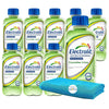 Electrolit Cucumber Lime Hydration Drink With Electrolytes 21 fl oz Plastic Bottles 9 Pack + 1 Microfiber Cooling Towel by KOOL8