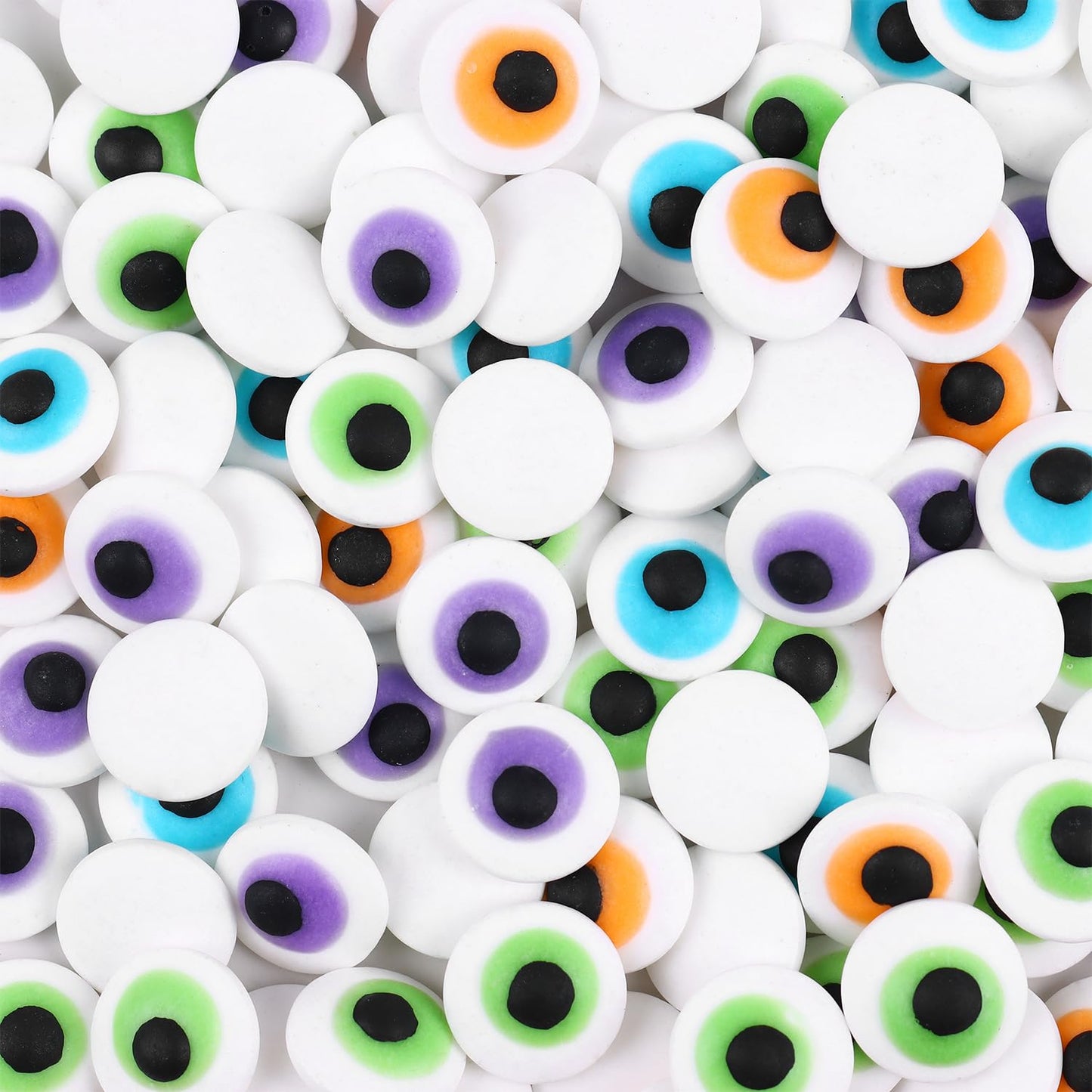 Candy Eyeballs Sprinkles For Cake Decorating Cupcake Cookies Ice Cream Topper Cake Sprinkles Baking Perfect For Halloween Party Christmas New Years Eve (Big Eyeball)