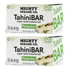 Mighty Sesame TahiniBars With Pistachio (2 Pack Total 12 Bars) 100 Calorie Bar, Gluten Free, Vegan, Nothing Artificial, Kosher