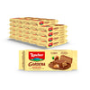 Loacker Gardena Hazelnut - Premium Milk Chocolate Covered Crispy Wafer Snack Bars With Hazelnut Cream Filling - Pack Of 25 Individually Wrapped Snacks