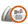 San Francisco Bay Compostable Coffee Pods - Decaf French Roast (120 Ct) K Cup Compatible Including Keurig 2.0, Dark Roast, Swiss