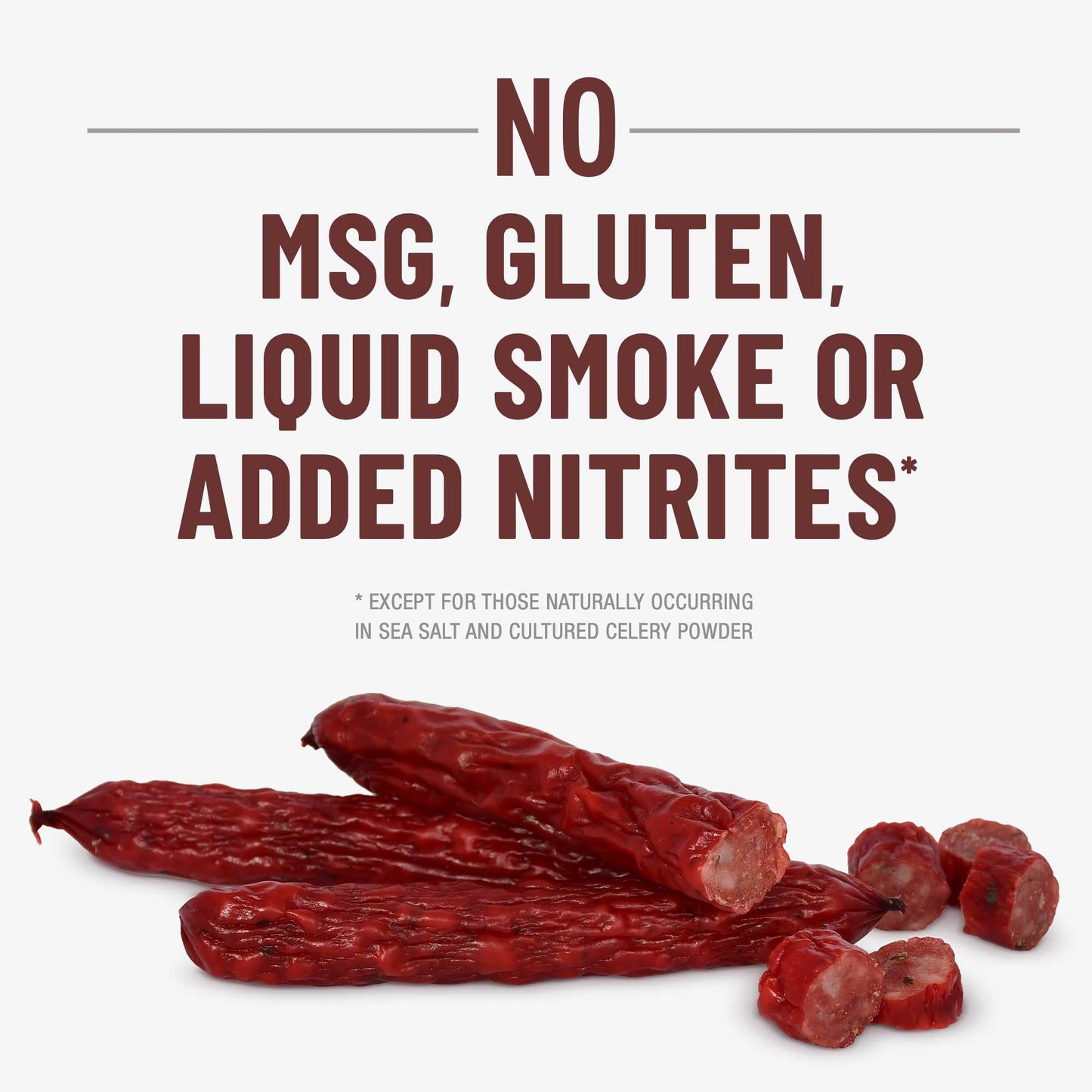 DUKES Pork Original Smoked Shorty Sausages, 7g Protein, 4 oz. (Pack of 8)