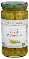 Jeffs Naturals Sliced Golden Greek Peperoncini, 12 Fz
