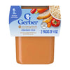 Gerber Baby Food Chicken & Rice, 4 Oz, 2 Ct Tubs