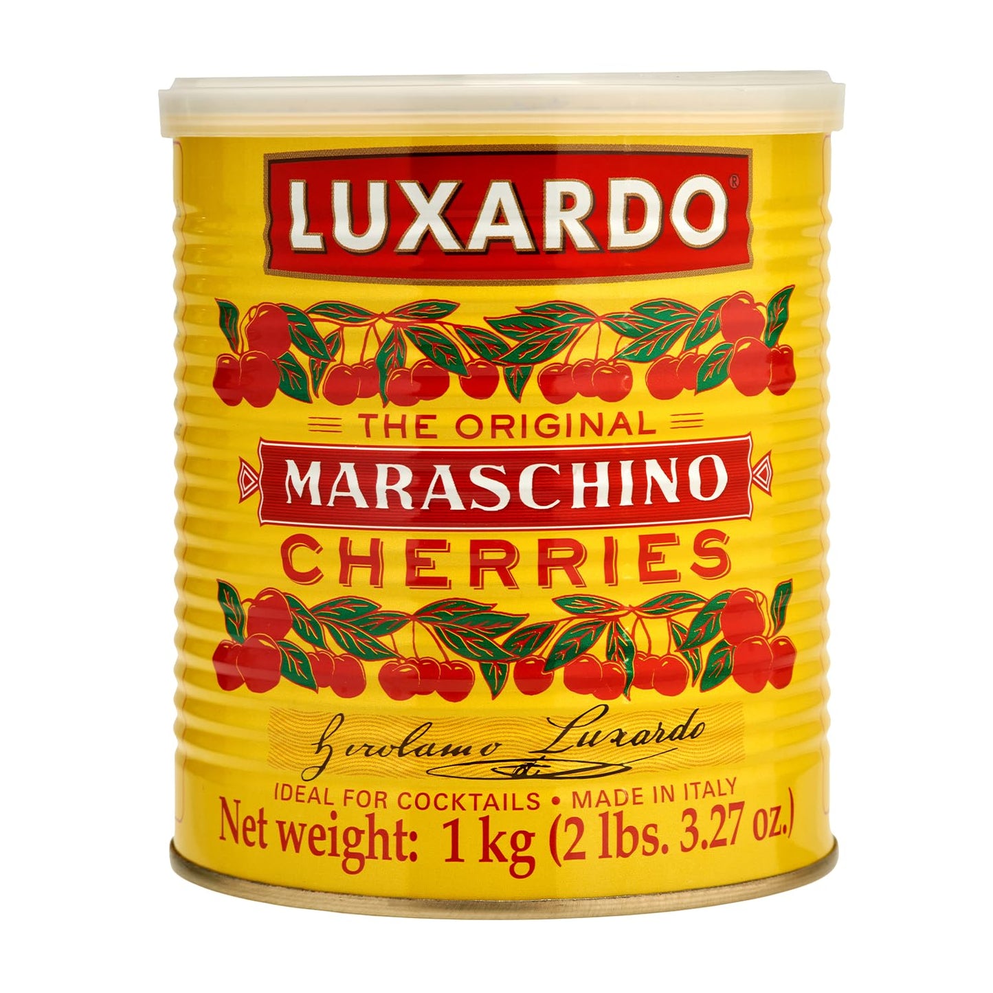 Luxardo Gourmet Maraschino Cherries, 2.2 Lbs Can
