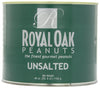 Royal Oak Gourmet Jumbo Unsalted Virginia Peanuts, 40-Ounce Tin, pack of 4