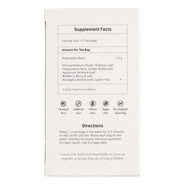 Health King Cholesterol Guard Herb Tea - 20 Tea Bags