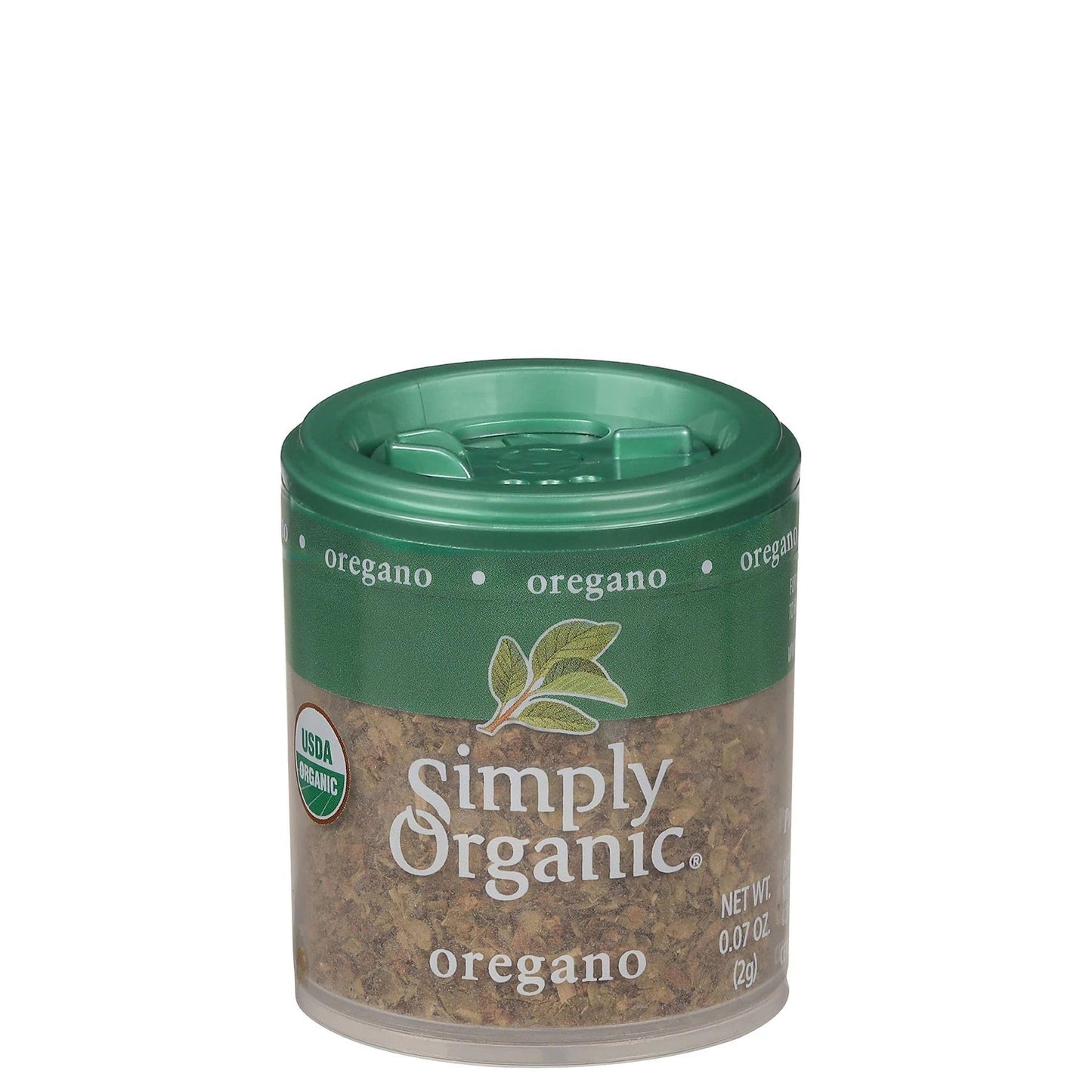 Simply Organic Oregano Leaf, Cut & Sifted, Certified Organic | 0.07 oz | Origanum onites