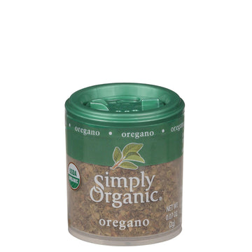 Simply Organic Oregano Leaf, Cut & Sifted, Certified Organic | 0.07 oz | Origanum onites