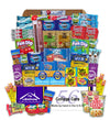 College Care Package For Guys Girls - 56 Count Snack Box Variety Pack - Care Packages For College Students - Dorm Snacks - Colle