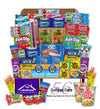 College Care Package For Guys Girls - 56 Count Snack Box Variety Pack - Care Packages For College Students - Dorm Snacks - College Dorm Room Essentials - College Food - Gift Basket From The Lakehouse