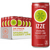 Izze Cherry Lime Straight Beverages, 8.4 FL Oz, Pack of 24