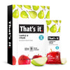 Thats it. Apple + Pear 100% Natural Real Fruit Bar, Best High Fiber Vegan, Gluten Free Healthy Snack, Paleo for Children & Adul