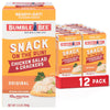 Bumble Bee Snack on the Run Chicken Salad with Crackers Kit, 3.5 oz (Pack of 12) - Ready to Eat, Spoon Included - Shelf Stable &