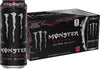 Monster Energy Ultra Black, Sugar Free Energy Drink, 16 Ounce (Pack Of 15)