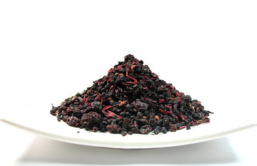 Elderberry Fruit Herbal Tea, A Natural Tea Known For Its Health Properties (Elderberry Fruit Herbal Tea 1 Lb)