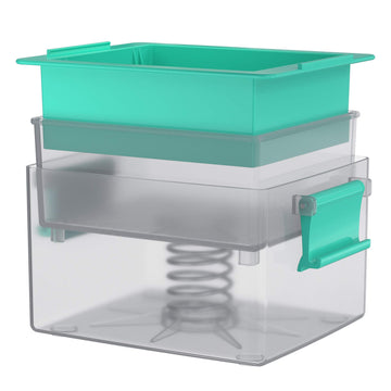 Large Tofu Press, Yarkor Tofu Presser For 12-16 Oz Bricks Firm Tofu Or Extra Firm Tofu, Built-In Drip Tray, Simple And Effective