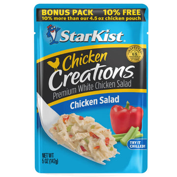 Starkist Chicken Creations Chicken Salad, 5 Oz Pouch “Big Size” (Pack Of 12)