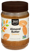 365 By Whole Foods Market, Almond Butter Creamy, 16 Ounce