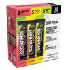 BODYARMOR Flash IV Electrolyte Packets, Strawberry Kiwi, Lemon Lime, & Tropical Punch Variety Pack - Zero Sugar Drink Mix, Singl