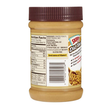 SKIPPY Peanut Butter Natural Creamy, 15 Ounce (Pack of 6)