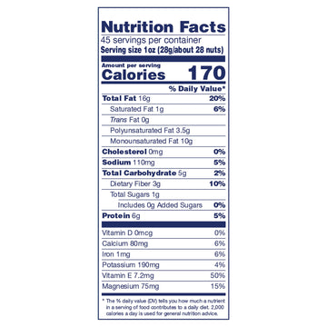 Blue Diamond Almonds Ranch Flavored Snack Nuts, 45 oz Resealable Bag - Keto Friendly, Perfect for Bulk Pantry Staples