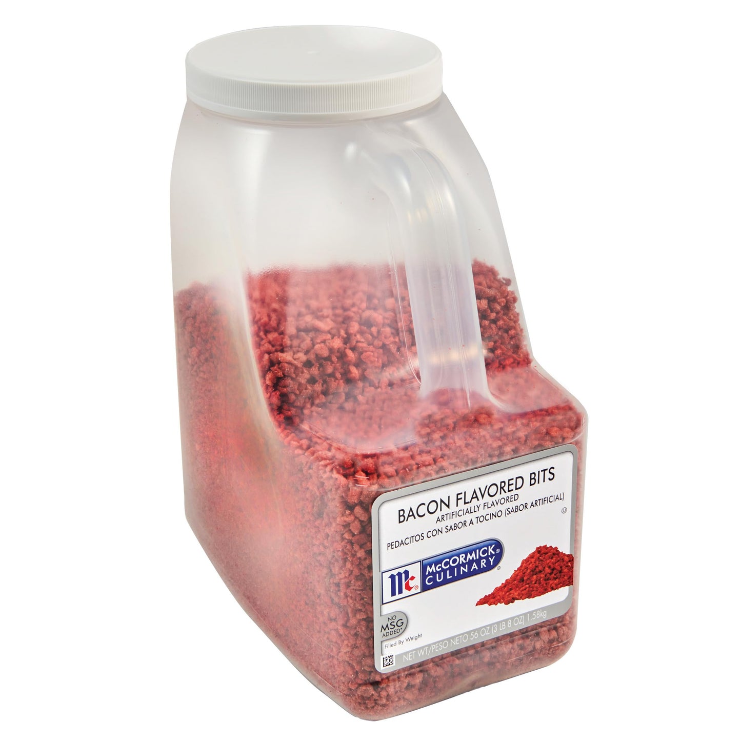 McCormick Culinary Bacon Flavored Bits - Plant-Based Toppings, 3.5 lb Container