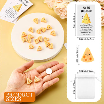 Huwena 30 Employee Appreciation Gifts For Coworkers Resin Emotional Positive Gift With Card Organza Bag For Office Employee Cowo