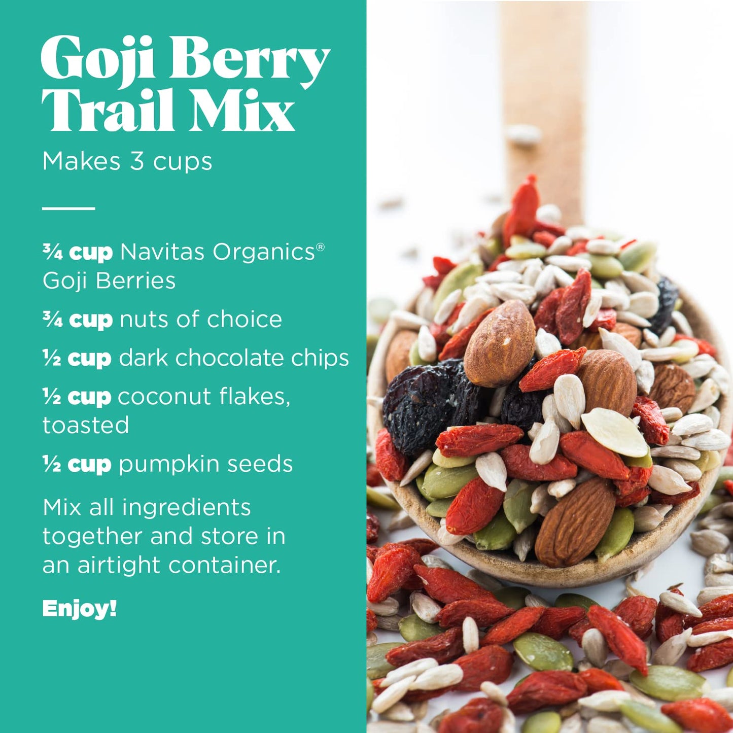 Navitas Goji Berries Organic 8 Ounces (12-Pack)