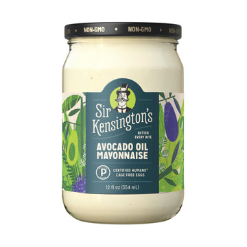 Sir Kensington's Mayonnaise Avocado Oil Mayo Keto Diet & Paleo Diet Certified, Gluten Free, Non-GMO Project Verified, Certified