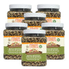 Pride Of India - Pack Of 6 - Natural Three Color Quinoa - 100% Royal Bolivian Superior Grade Protein Rich Whole Grain, 1.25 Poun