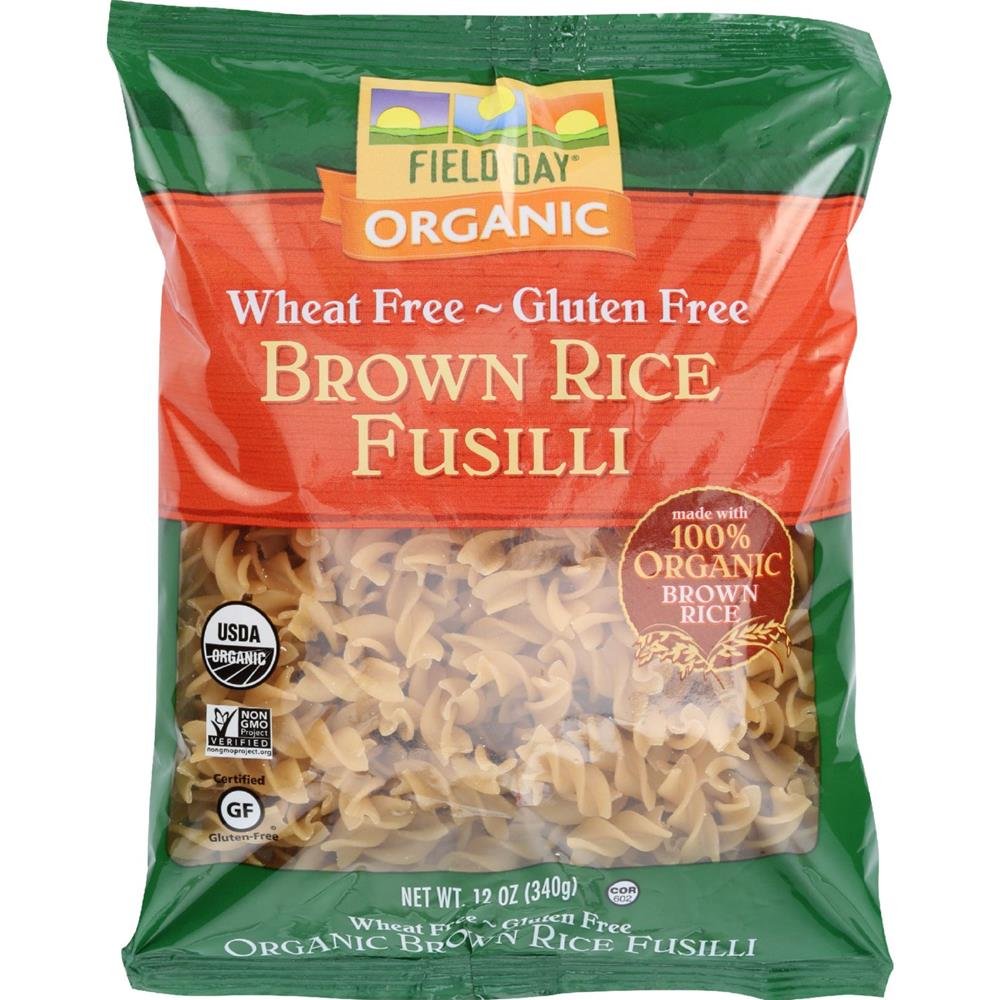 Organic Gluten Free Brown Rice Fusilli 12 Ounces (Case of 12)
