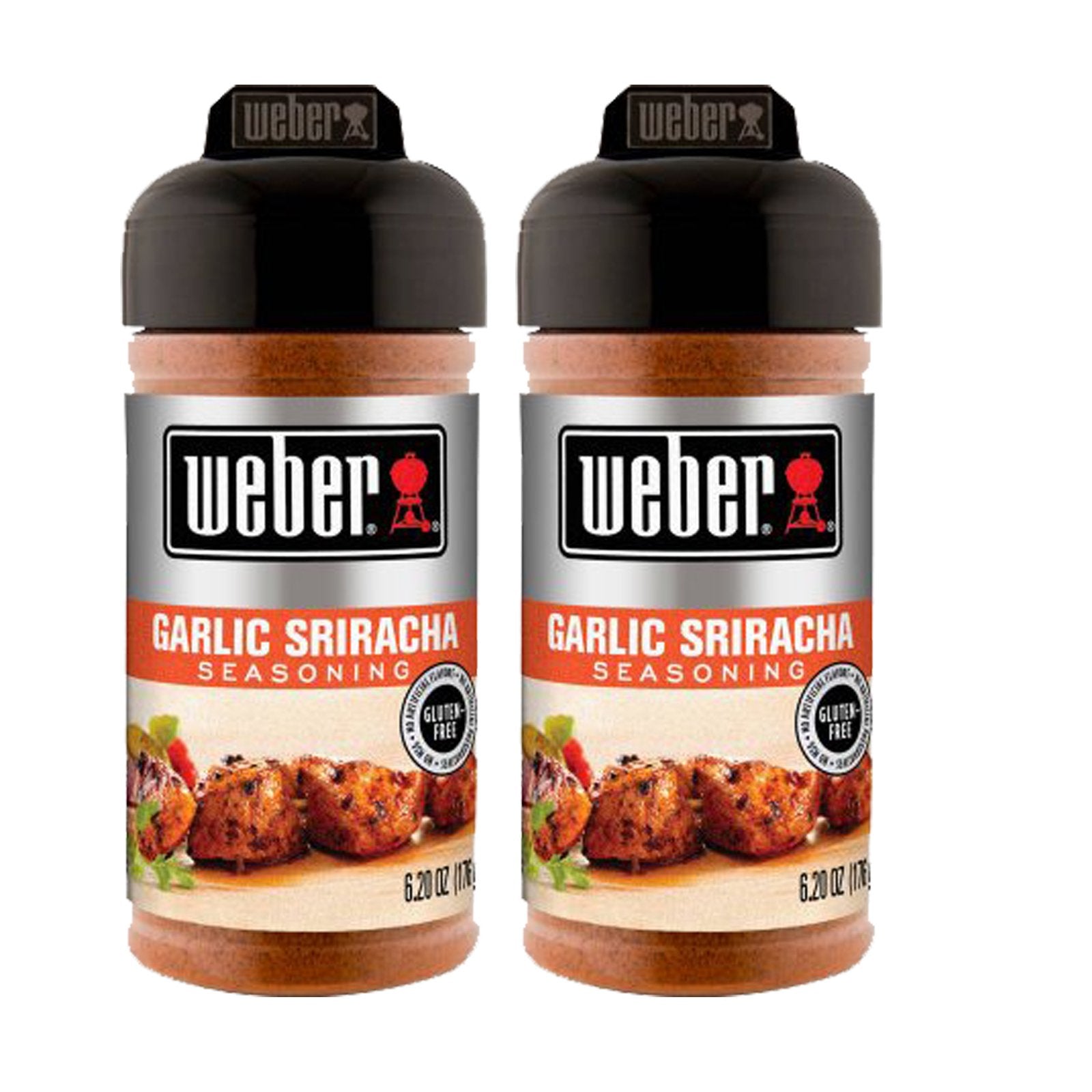 Weber Seasoning, Garlic Sriracha, 6.2 Ounce (Pack Of 2)