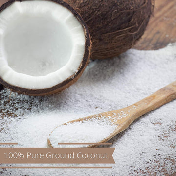 Gourmet Macaroon Ground Coconut By Its Delish - 5 Lbs - Raw, Unsweetened, Natural & Gluten-Free Coconut Flour