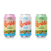 RAMBLER Sparkling Water Variety Pack, 12-Ounce Cans, 24 Cans Total, Limestone Filtered, 3 Flavors