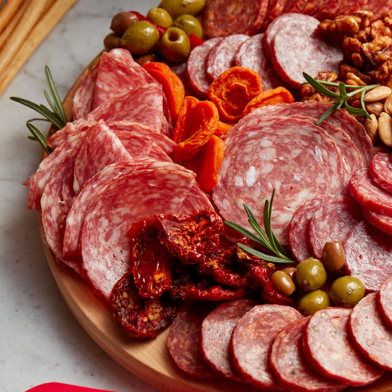 Olli Salumeria, Pre-Sliced Salami, Genoa - Seasoned With Salt And White Pepper (4 Oz, 3 Pack)