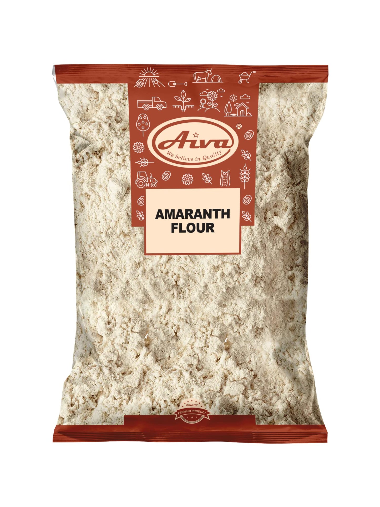 Aiva Rajgara Flour | Amaranth Flour(Atta) - 4 LB, Amaranth Powder Ideal for Baking Thickening, Flatbreads