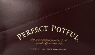 Coffee Masters Perfect Potful Caramel Kiss Ground Coffee, 1.5-Ounce Packets (Pack Of 12)