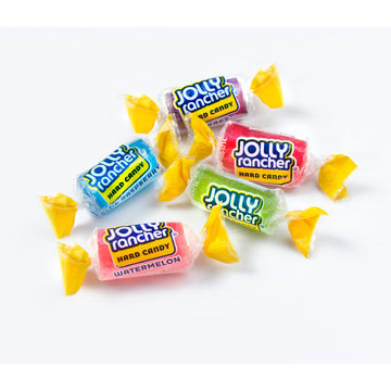 Jolly Rancher Assorted Fruit Flavored Hard Candy Bulk Bag, 5 Lb